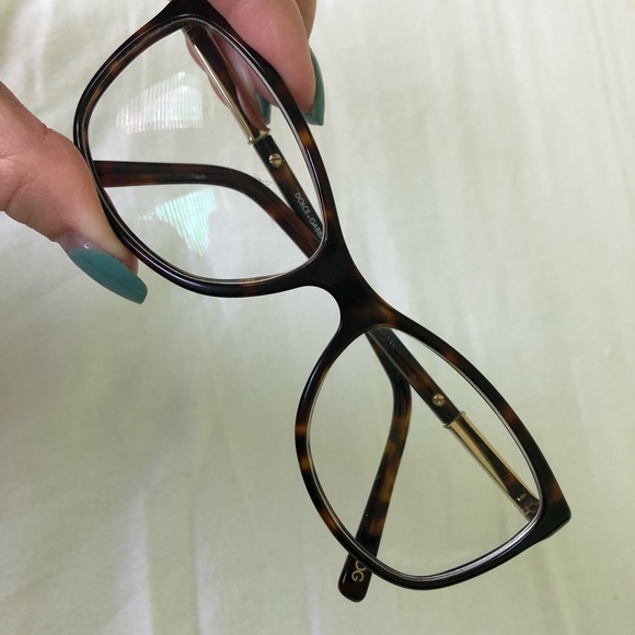 D&G Tortoise Shell Eyeglass Frames - Picture 1 of 8